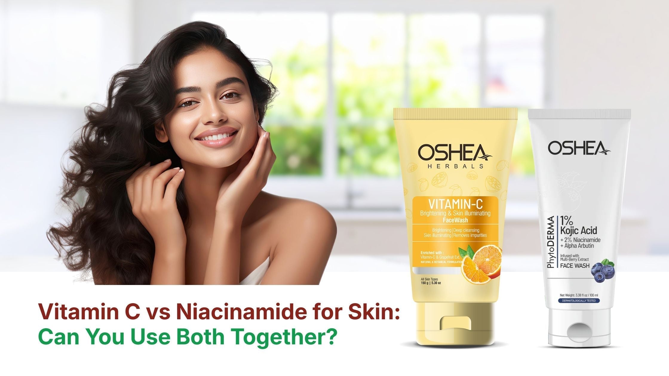 Vitamin C vs Niacinamide for Skin: Can You Use Both Together?