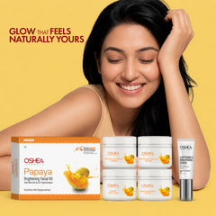 Papaya Facial Kit – Deep Cleansing, Instant Glow & Brightening Facial at Home