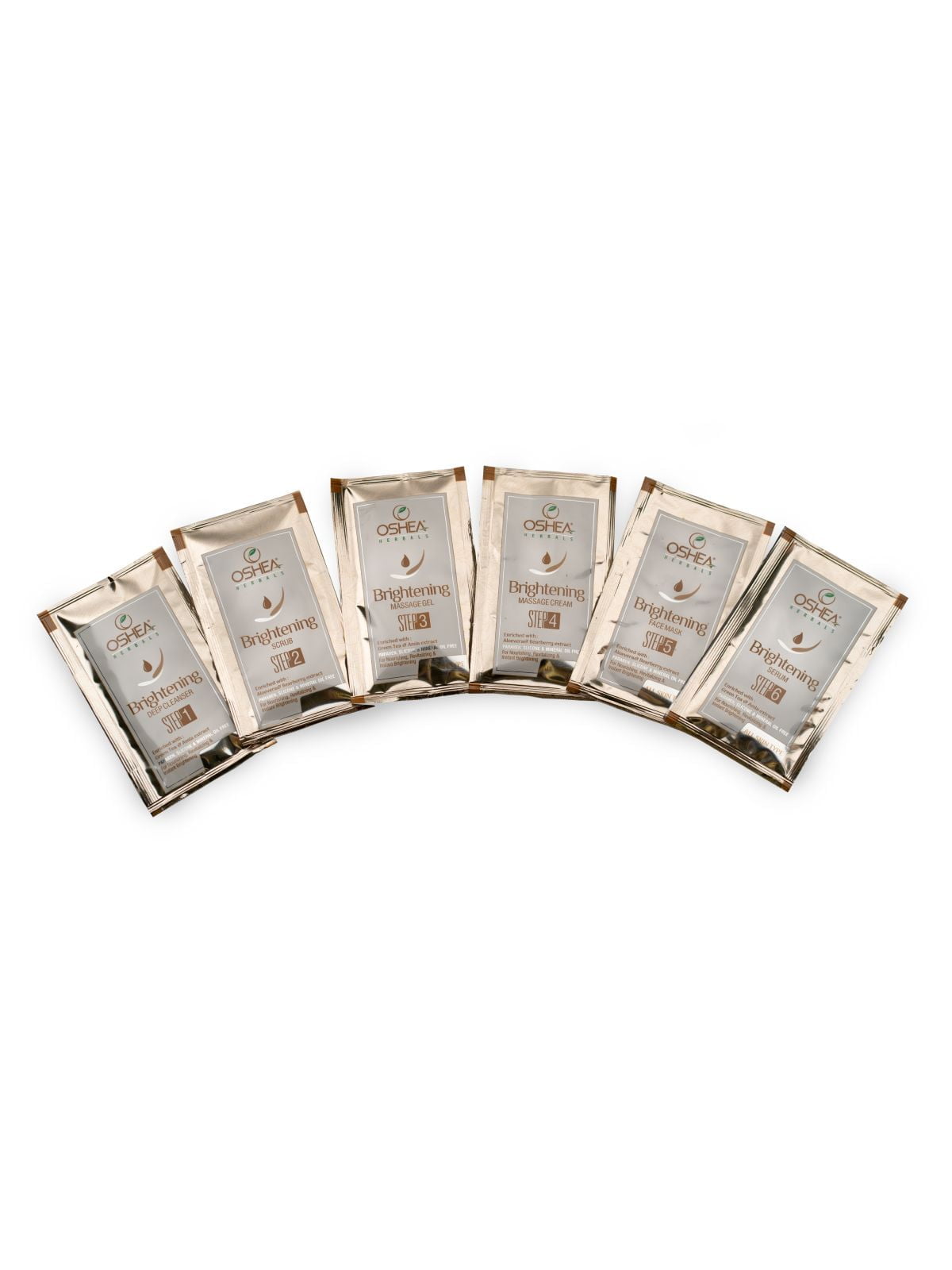 Brightening Facial Kit packets