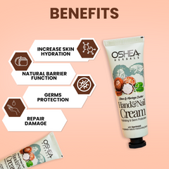 Benefits Shea Moringa Butter Hand Cream & Nail Cream Oshea Herbals