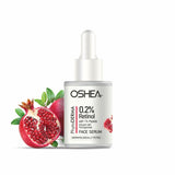 Face Serum - 0.2% Retinol + 1% Peptide Infused with Pomegranate