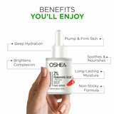 Face Serum - 2% Hyaluronic Acid + PGA Serum Infused with Watermelon