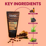 Key ingredients Cafeine-Pro Face Scrub Oshea Herbals