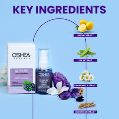 Key ingredients Glopure Lightening Face Serum Oshea Herbals