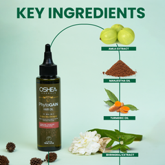 Key Ingredients PhytoGain Hair Oil Oshea Herbals