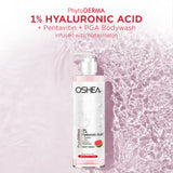 Bodywash - 1% Hyaluronic Acid + Pentavitin + PGA infused with Watermelon
