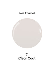 Nail Enamel 31 Clear Coat