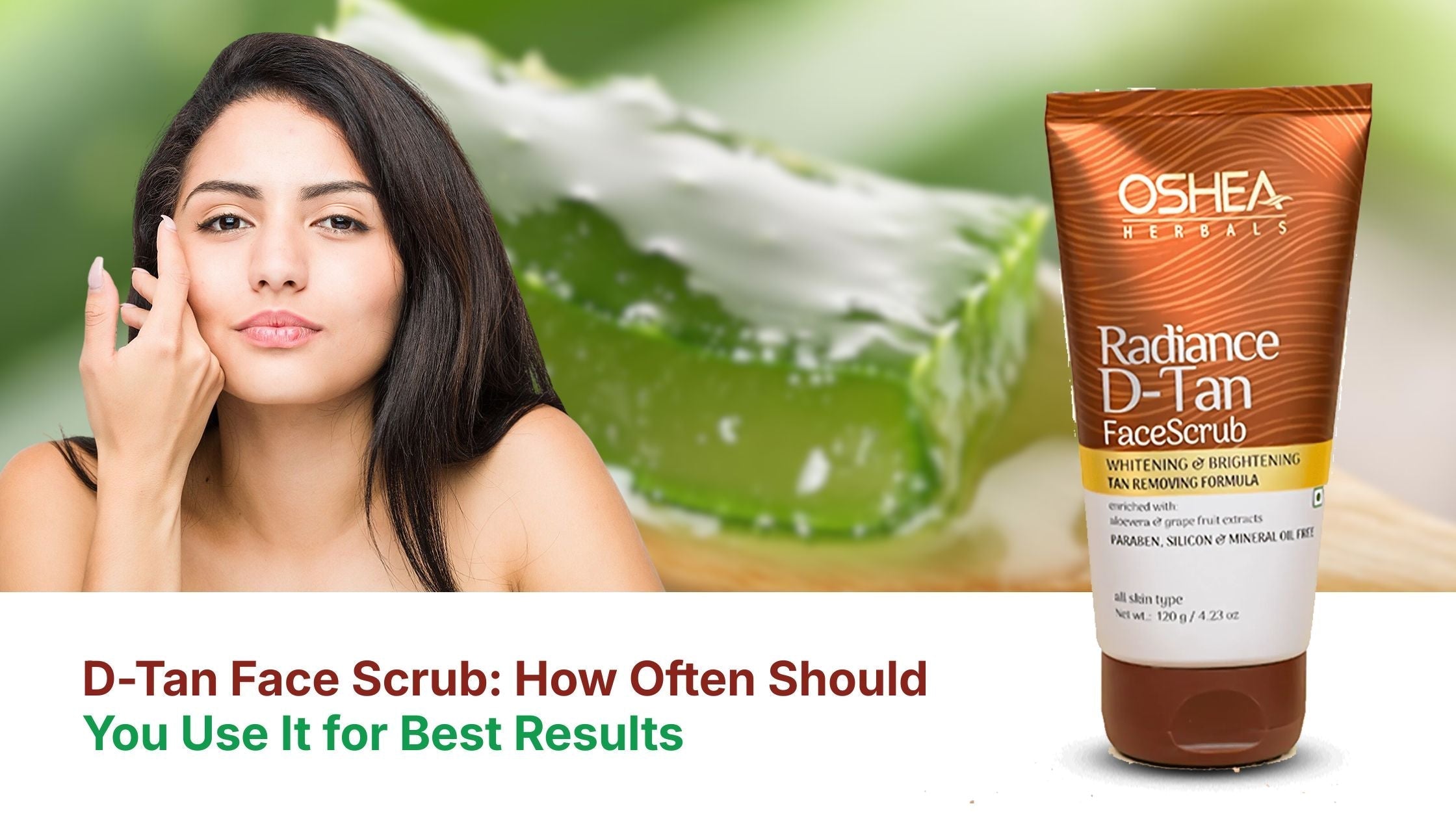 D-Tan Face Scrub: How Often Should You Use It for Best Results