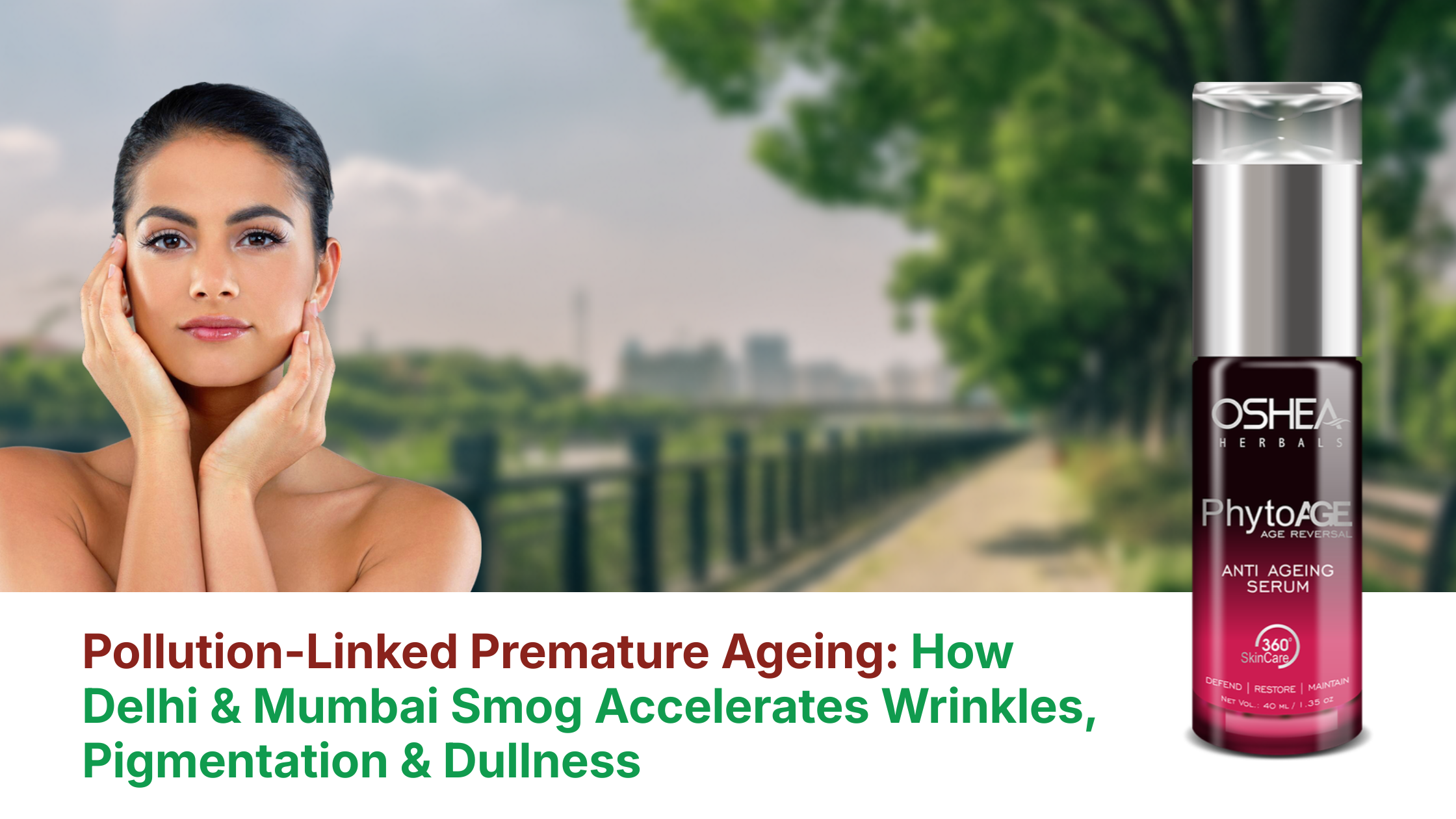 Pollution & Premature Ageing: Smog and Your Skin