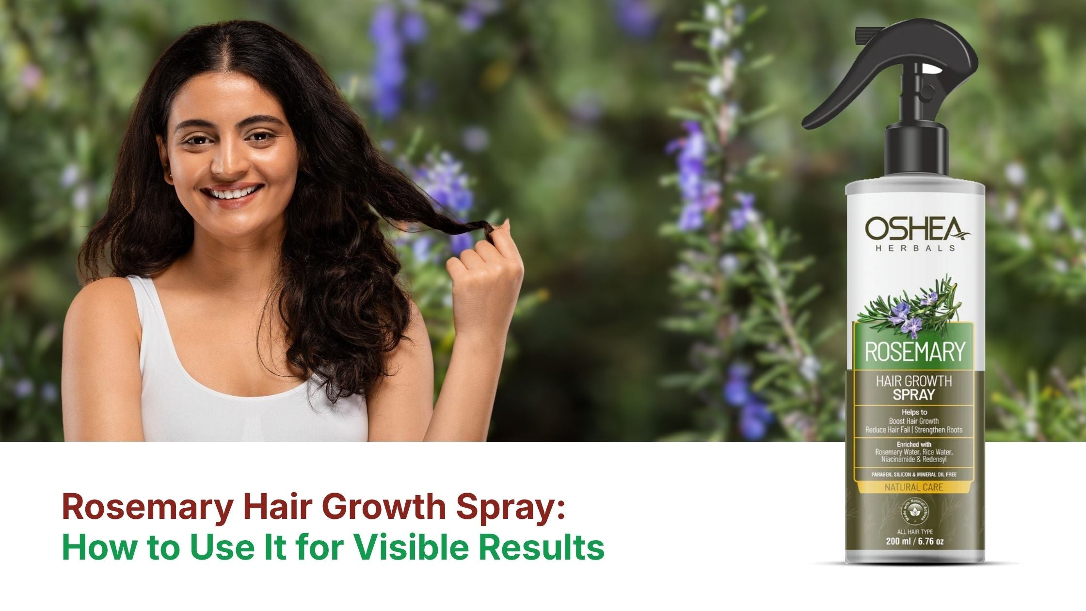 Rosemary Hair Growth Spray: How to Use It for Visible Results