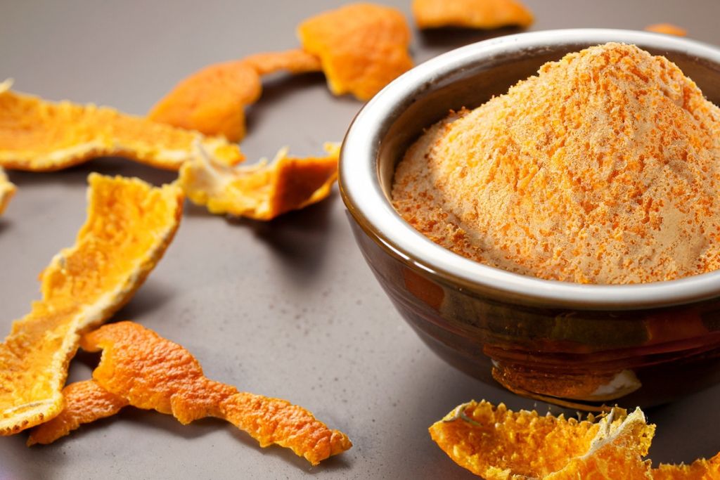 benefits of orange peel powder
