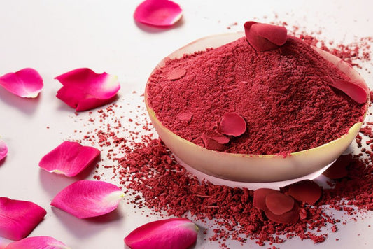 benefits of rose powder for skin