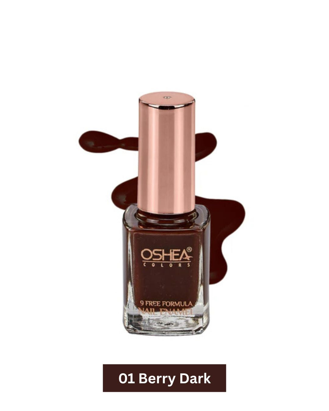 Nail Enamel 01 Berry Dark 
