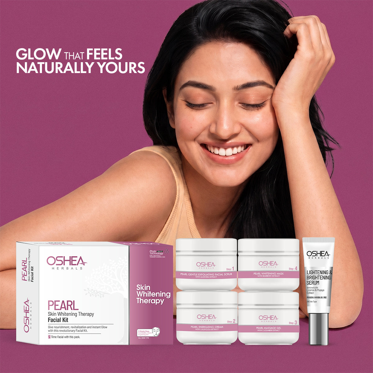 Pearl Skin Whitening Therapy Facial Kit