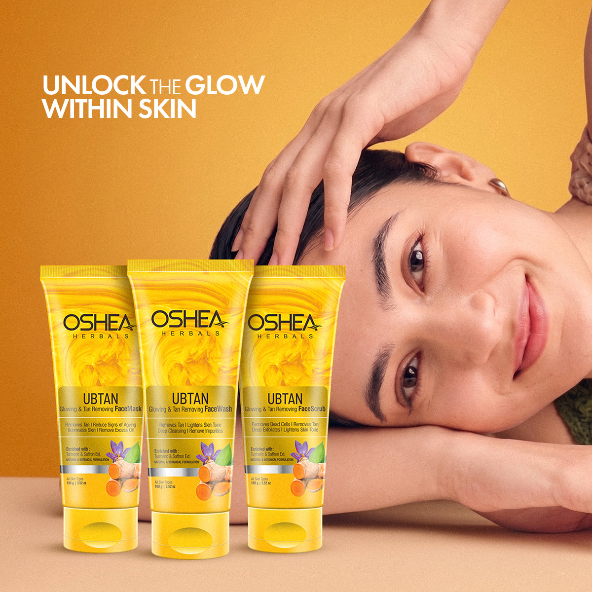 Ubtan Glowing and Tan Removing Combo