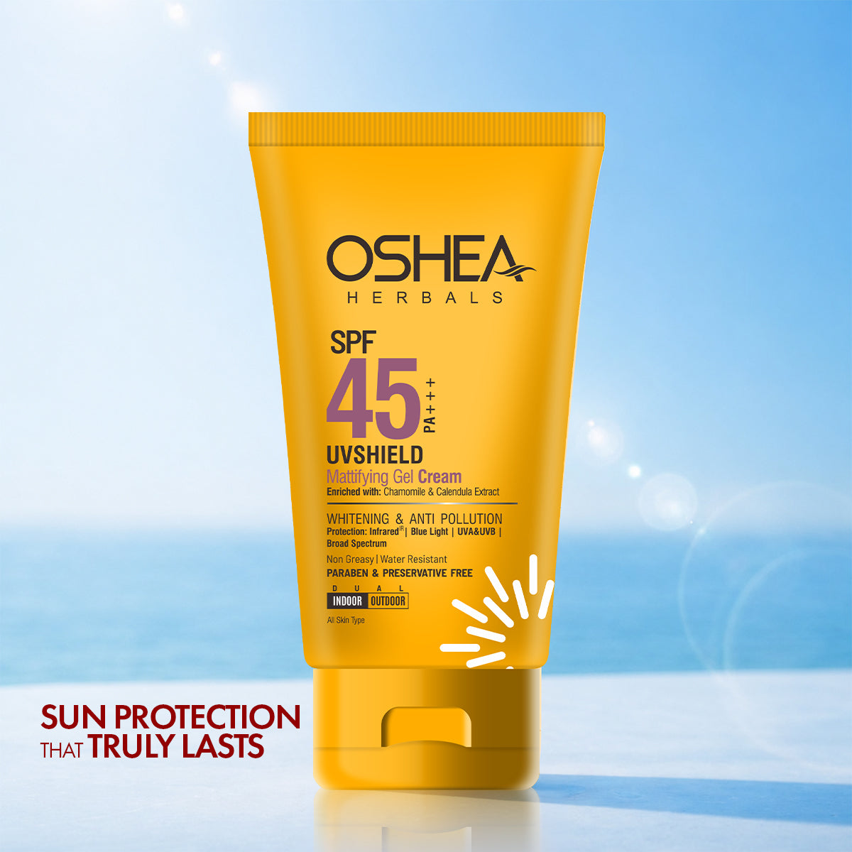 Uv Shield Mattifying Gel Cream SPF 45 PA +++