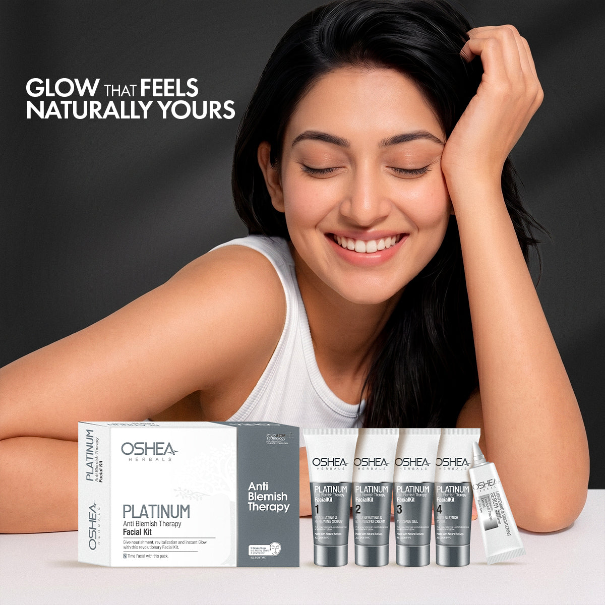 Platinum Anti-Blemish Facial Kit - 64 Gm