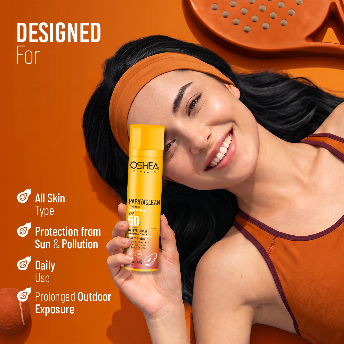 Papayaclean Radiance Sunscreen Gel SPF 50 PA+++