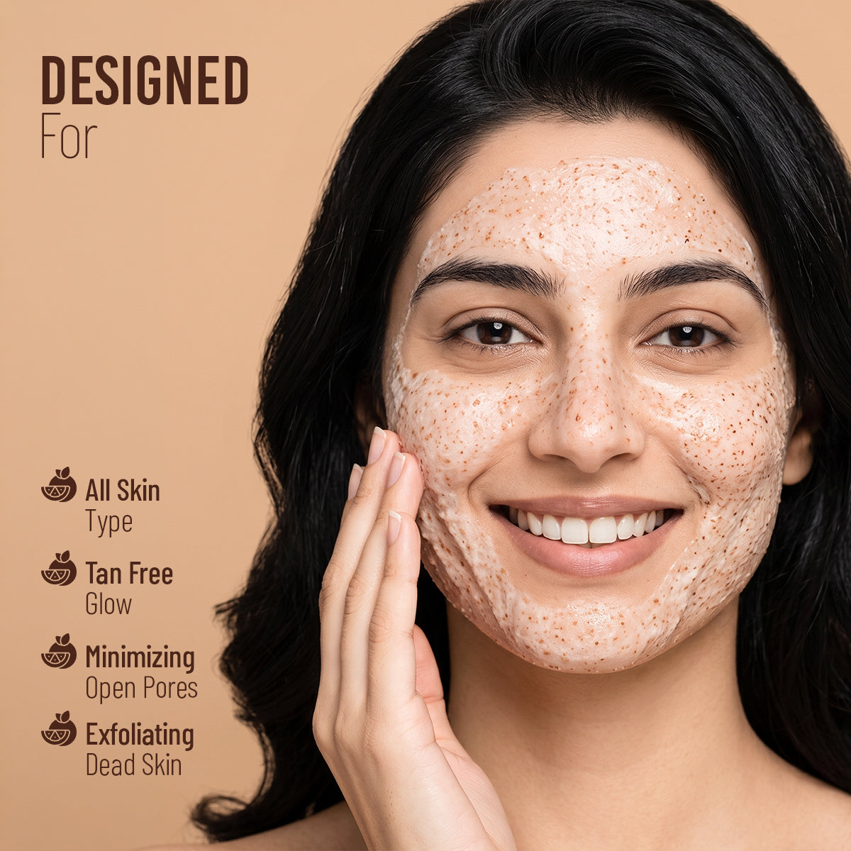 Radiance D-Tan Face Scrub