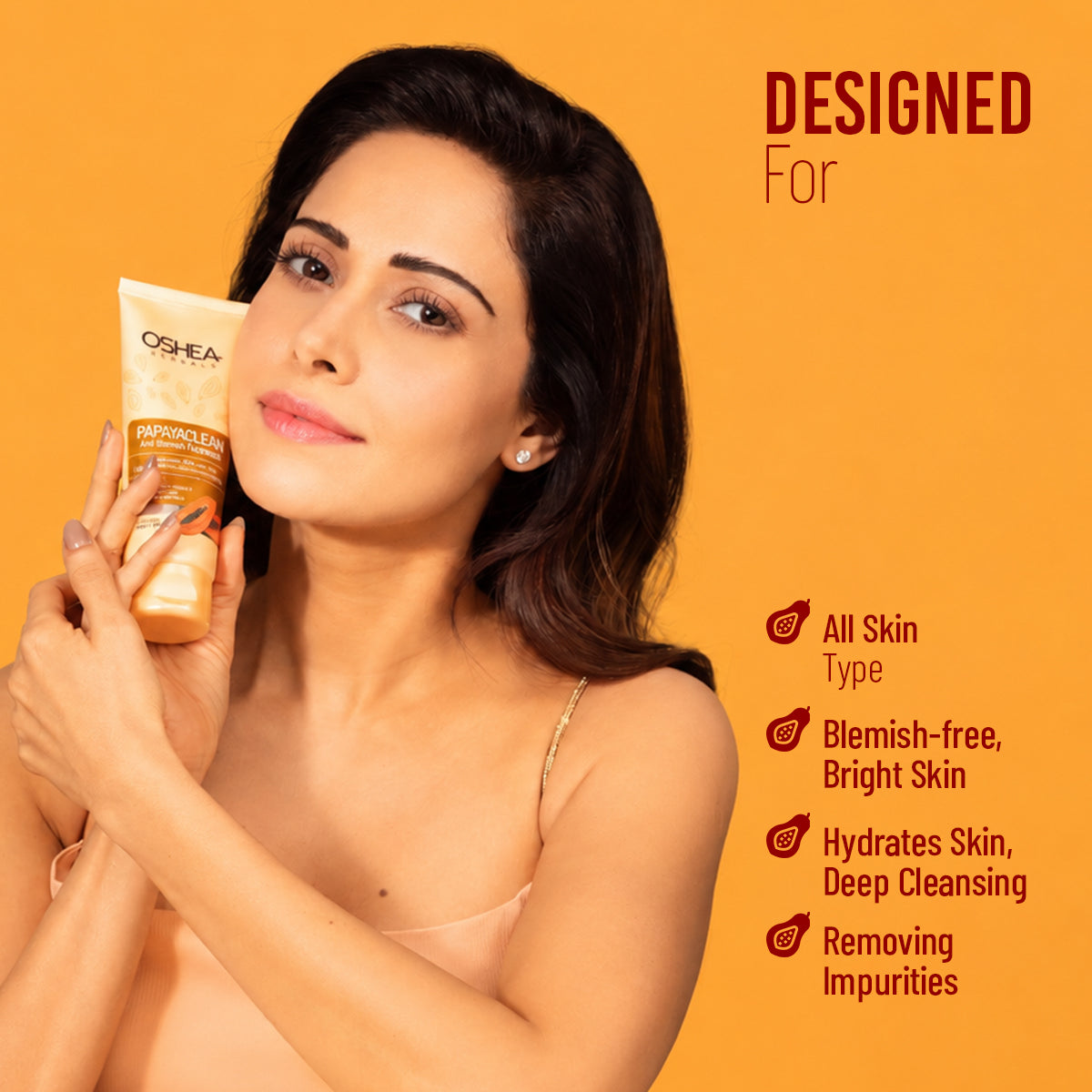 Papaya Clean Anti Blemish Facewash - 150 gm
