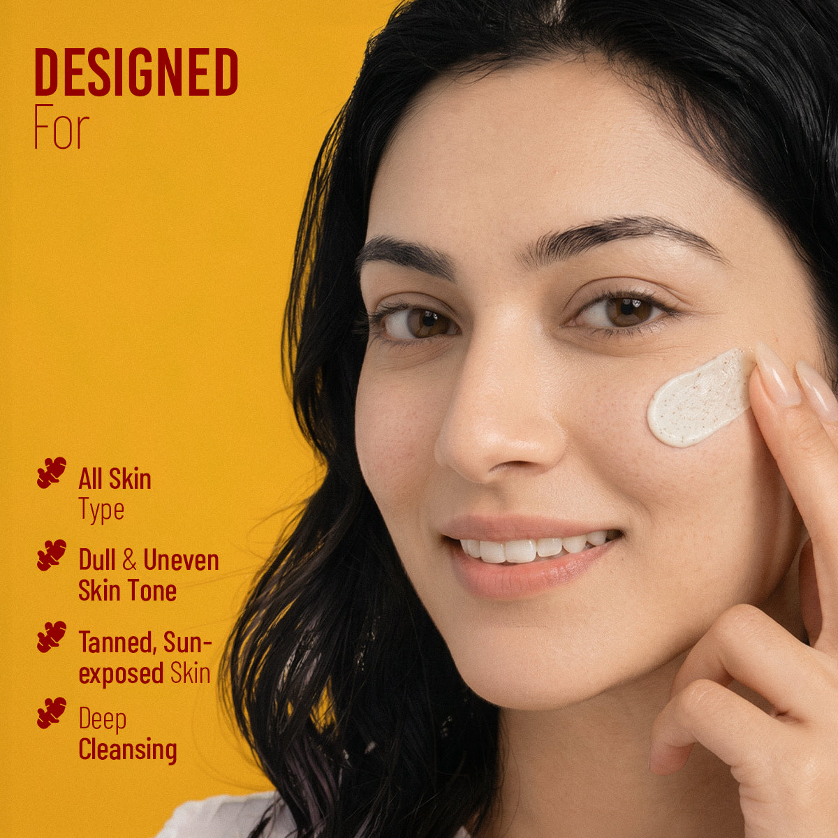 Ubtan Glowing & Tan Removing Face Scrub