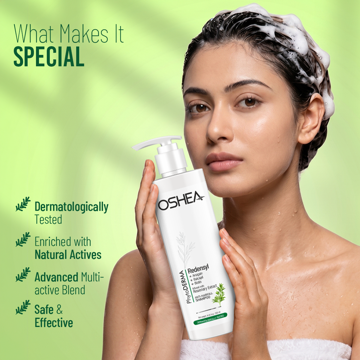 Anti Hair Fall Shampoo with Redensyl and Rosemary