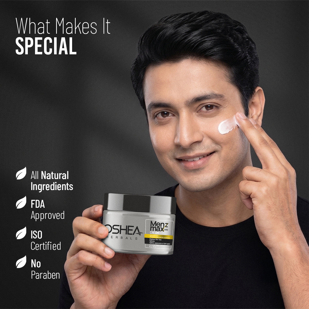 Menz Max Care Cream With SPF 25PA+ - Oshea Herbals