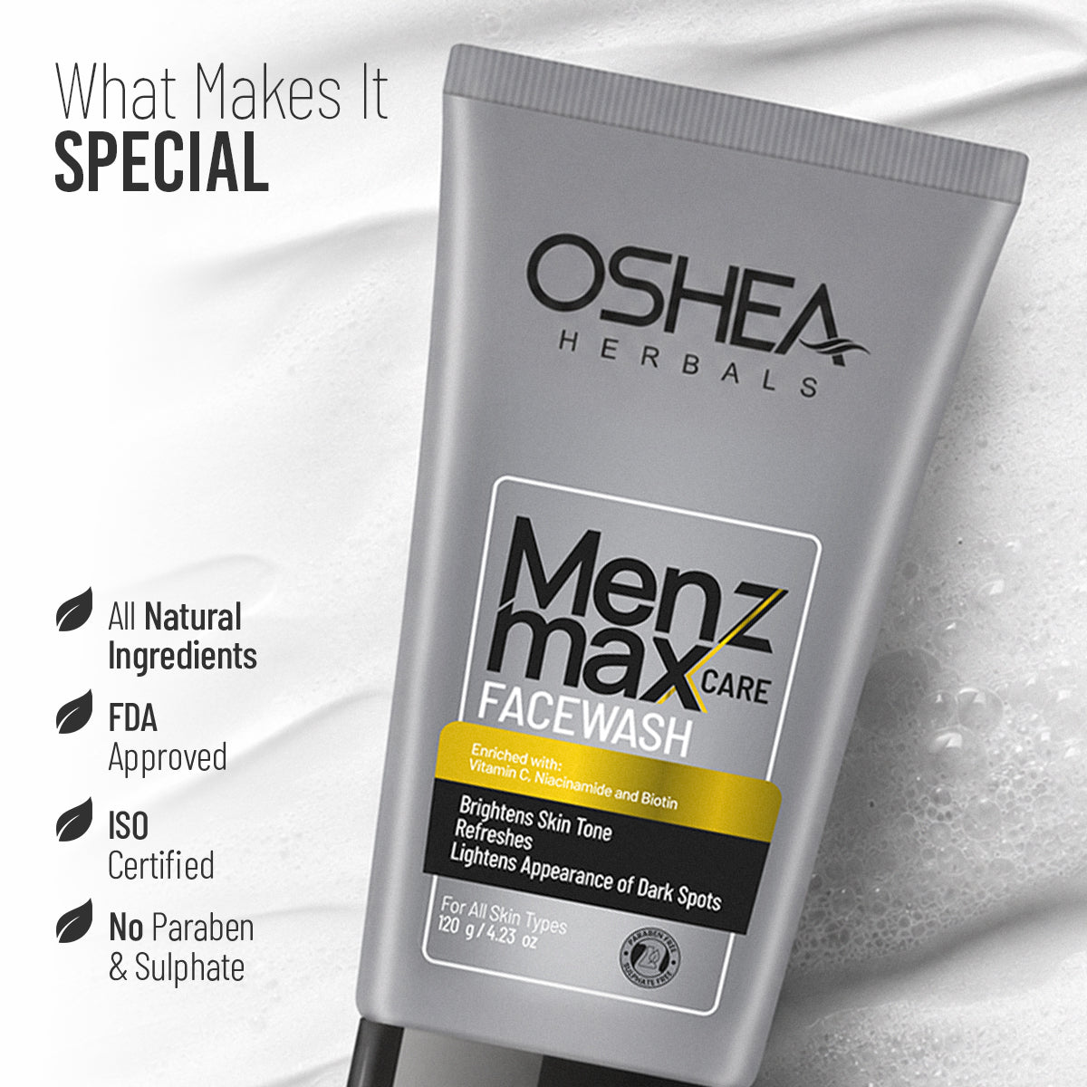 Menz Max Care Facewash
