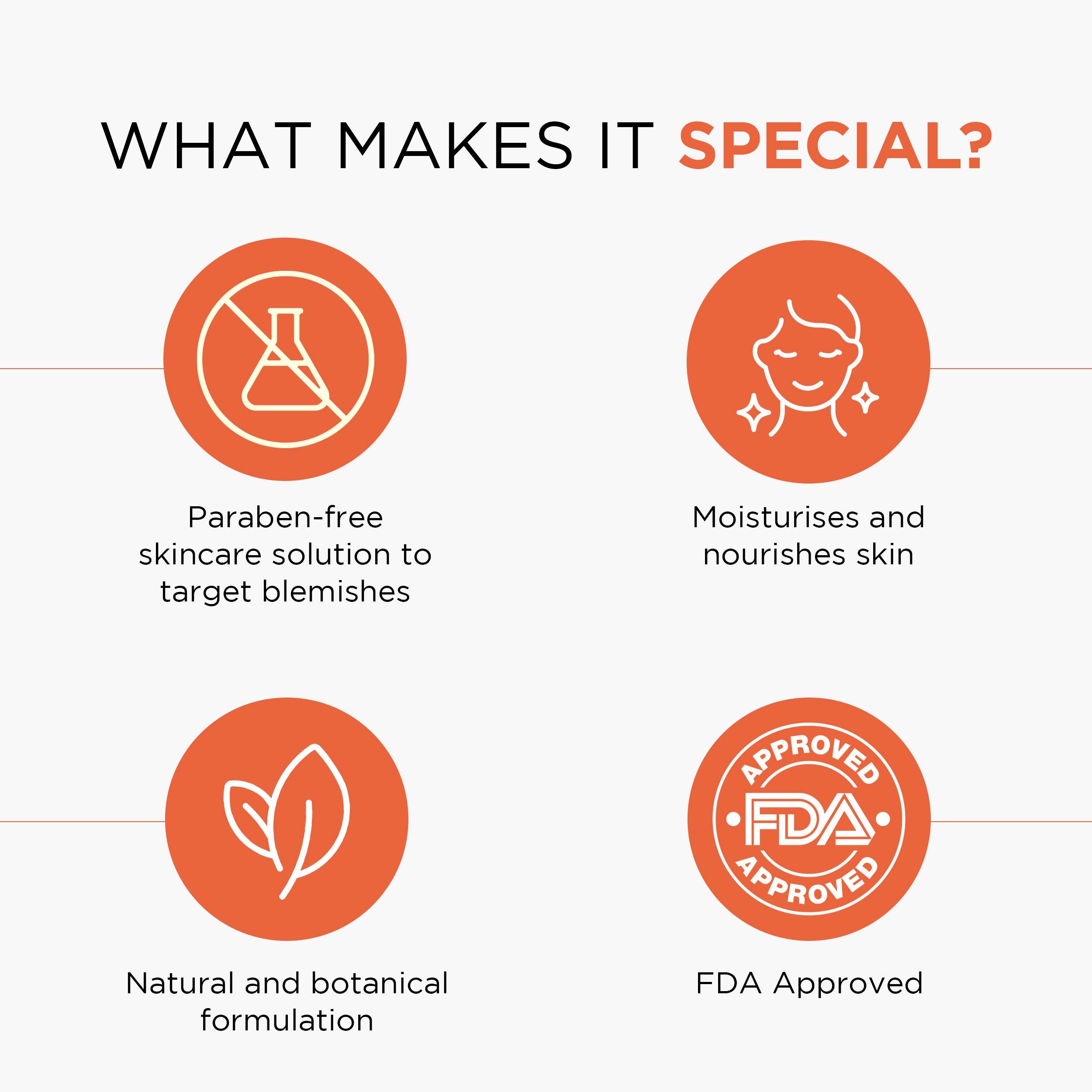 Papaya Clean Face Cream with Anti Blemish Formula