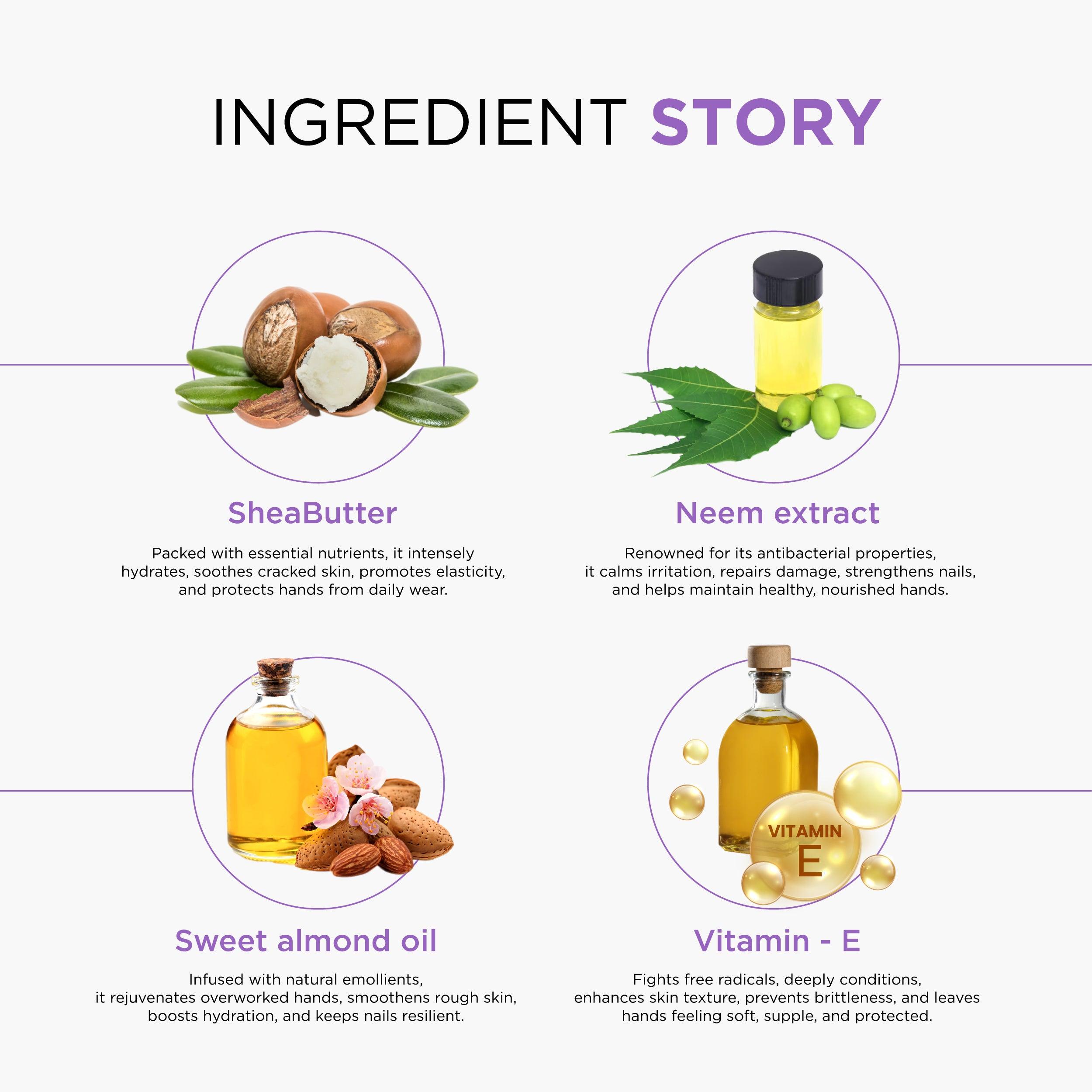 French Lavender & Vitamin -E Hand Cream & Nail Cream