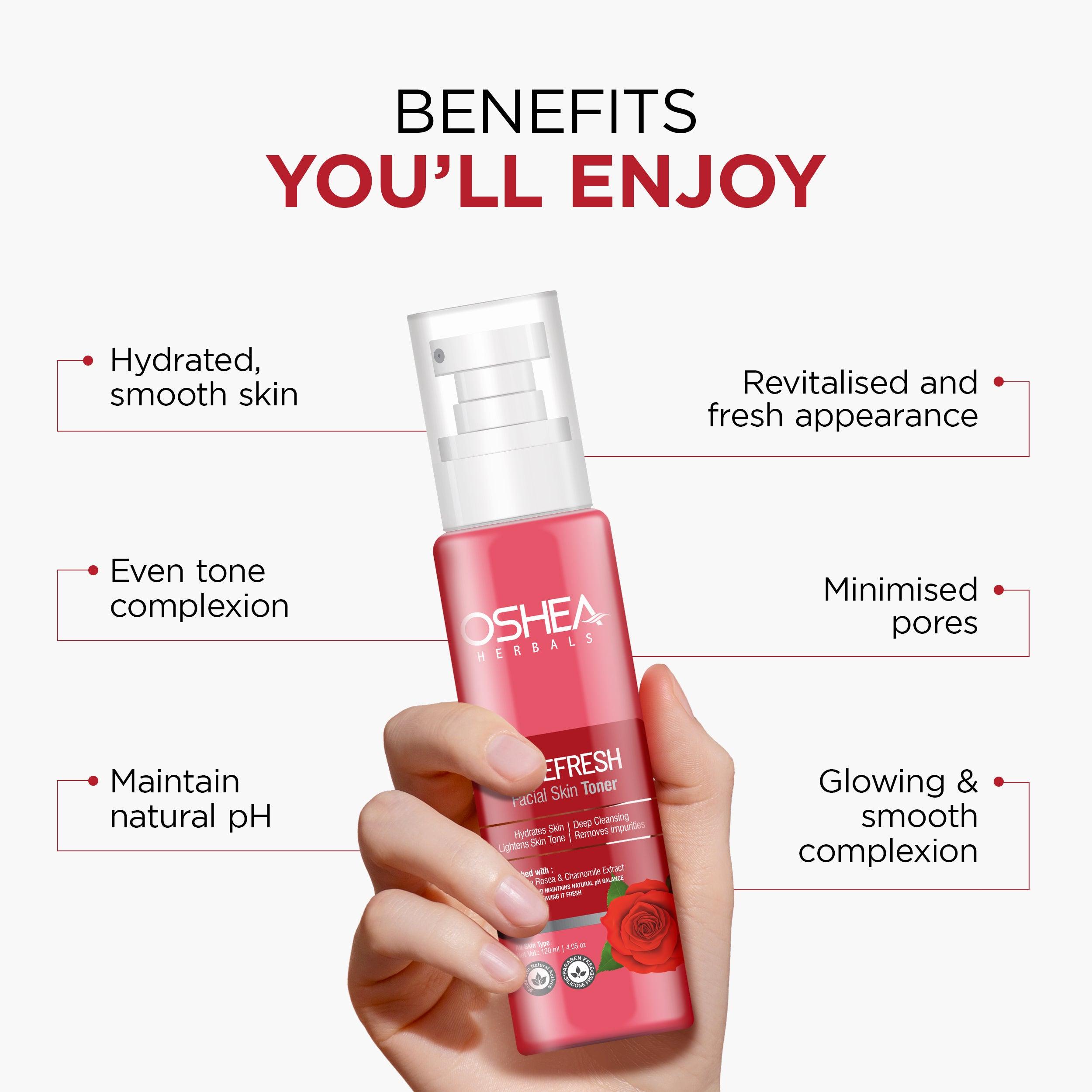 RoseFresh Facial Skin Toner 