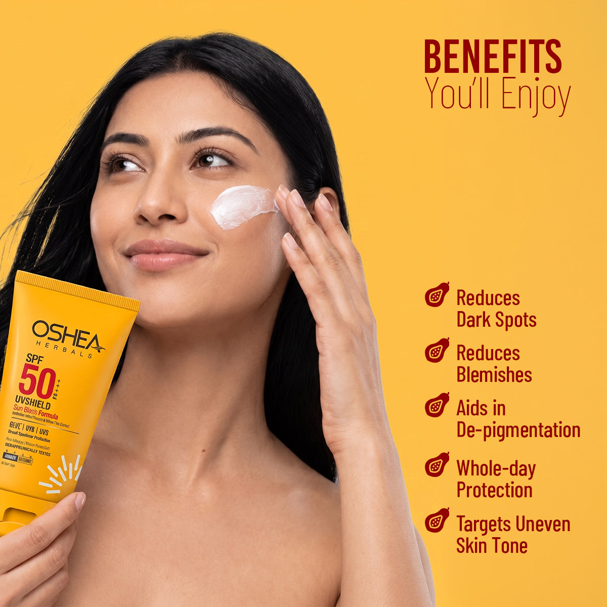 Uv Shield Sun Block Formula SPF 50 PA+++