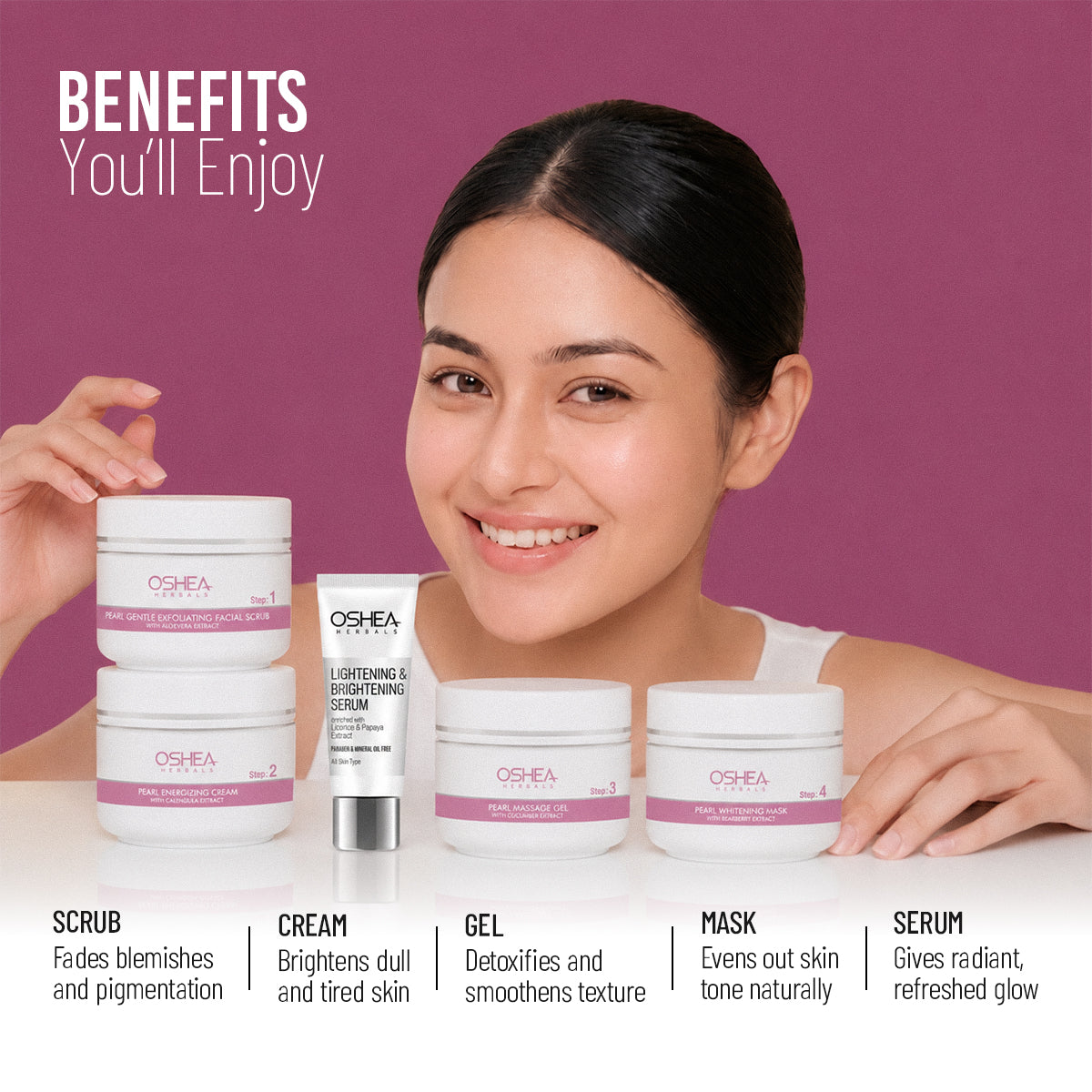 Pearl Skin Whitening Therapy Facial Kit
