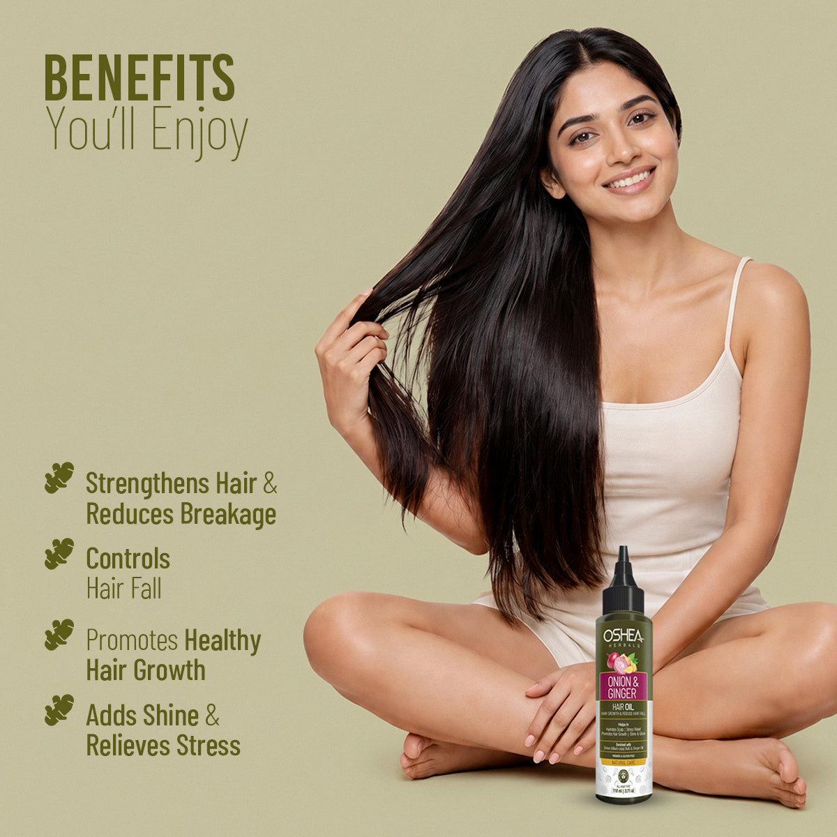 Onion And Ginger Hair Oil