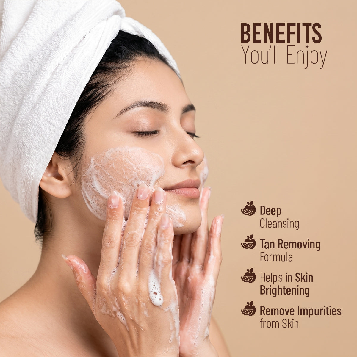 Radiance D-Tan Face Scrub