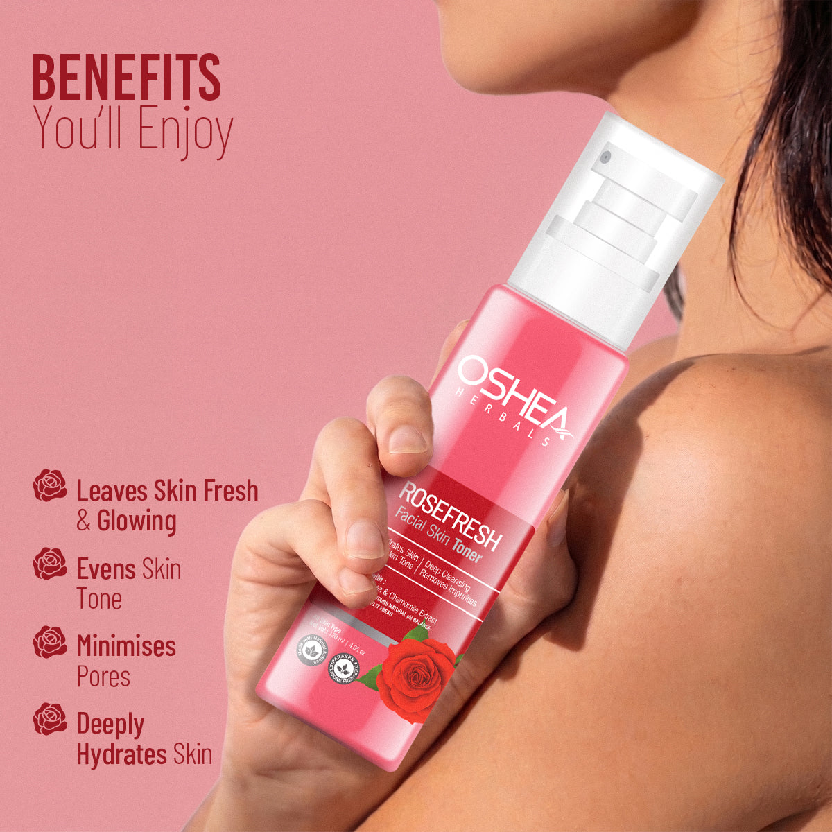 RoseFresh Facial Skin Toner 