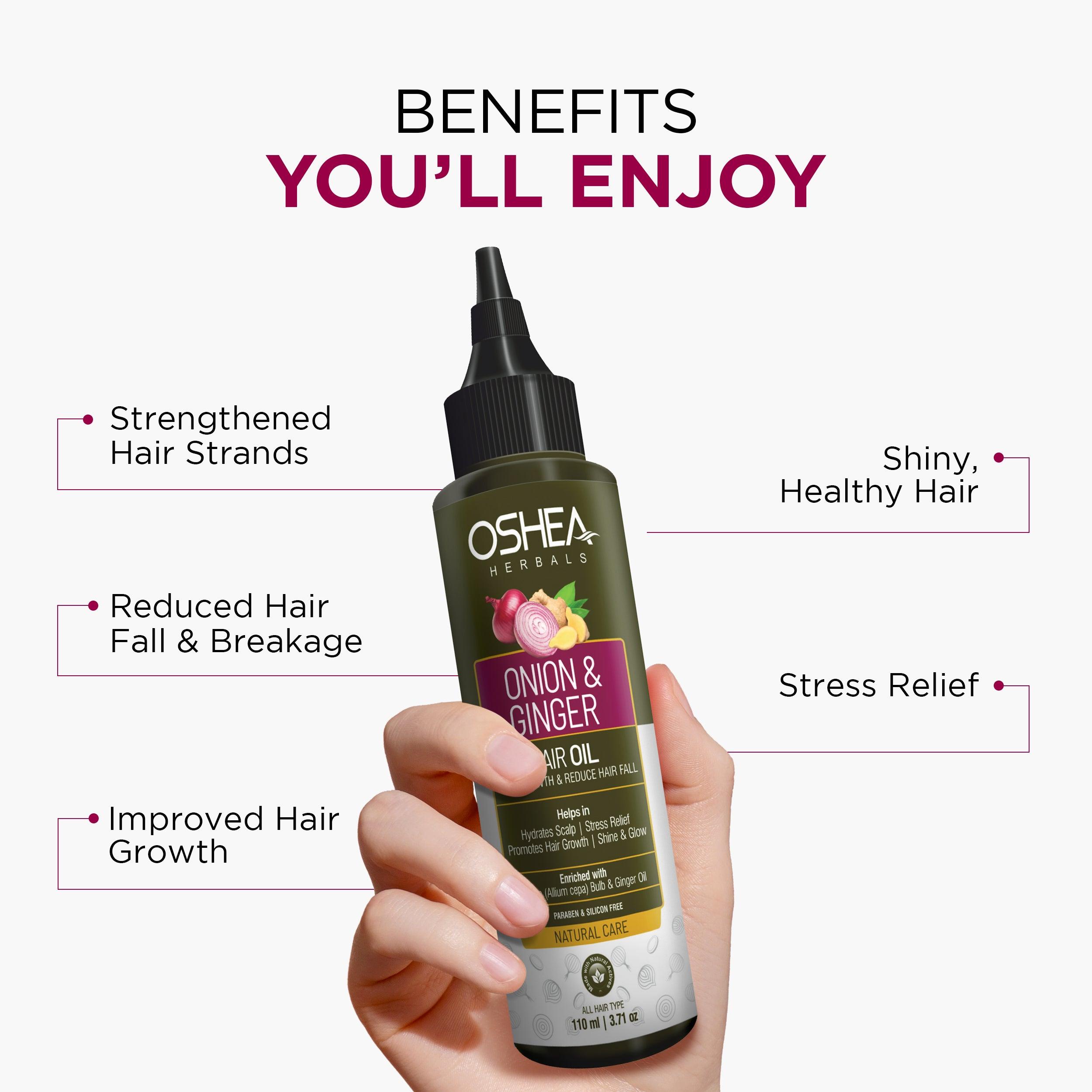 Onion And Ginger Hair Oil