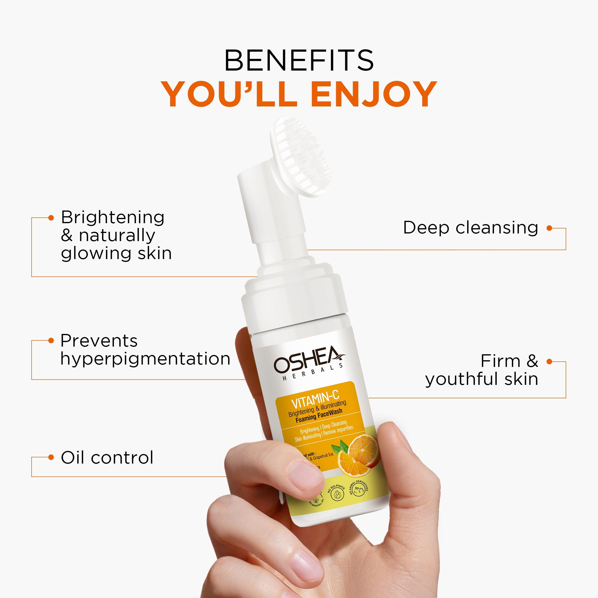 Vitamin C Brightening & Illuminating Foaming Facewash