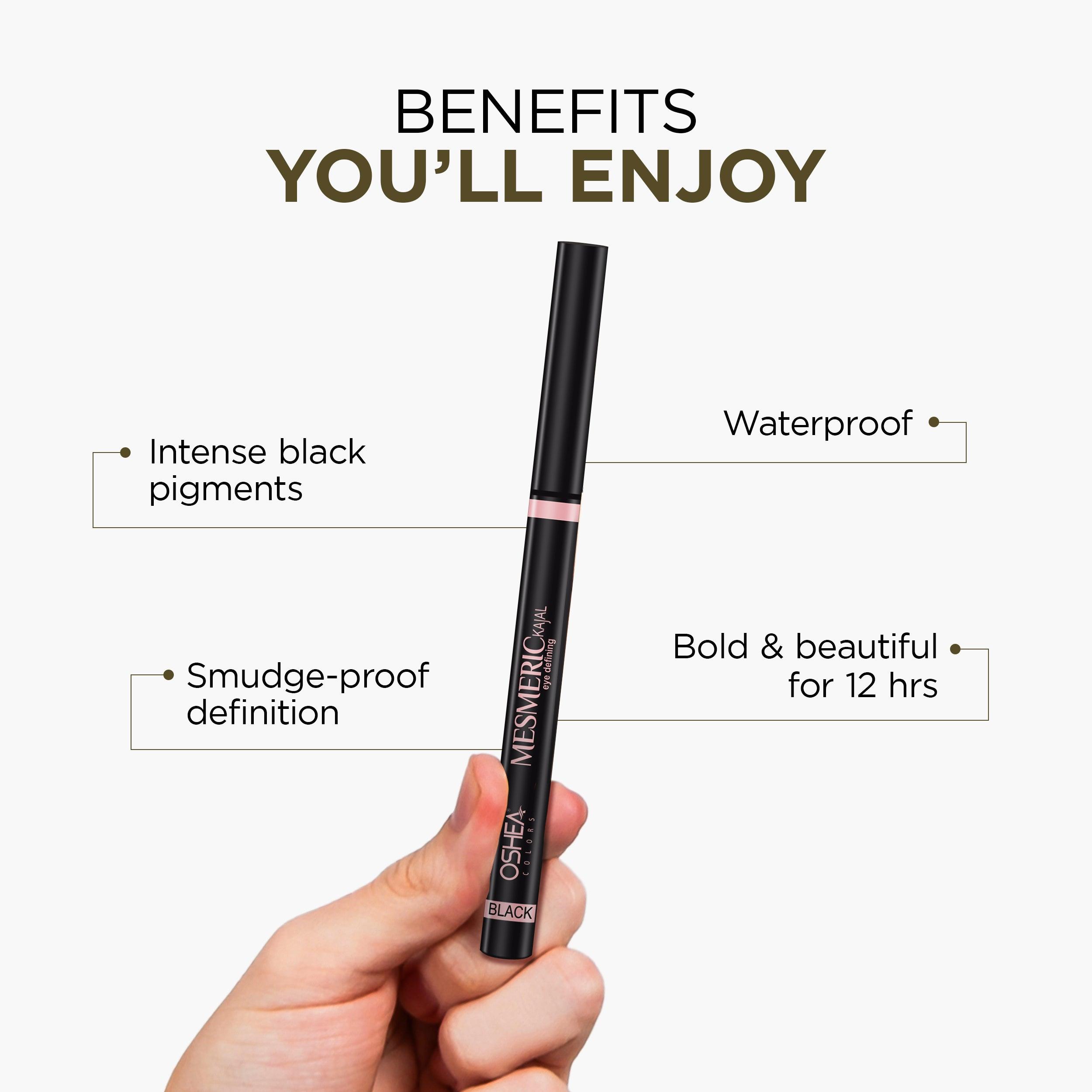 Mesmeric Eye Defining Kajal Black