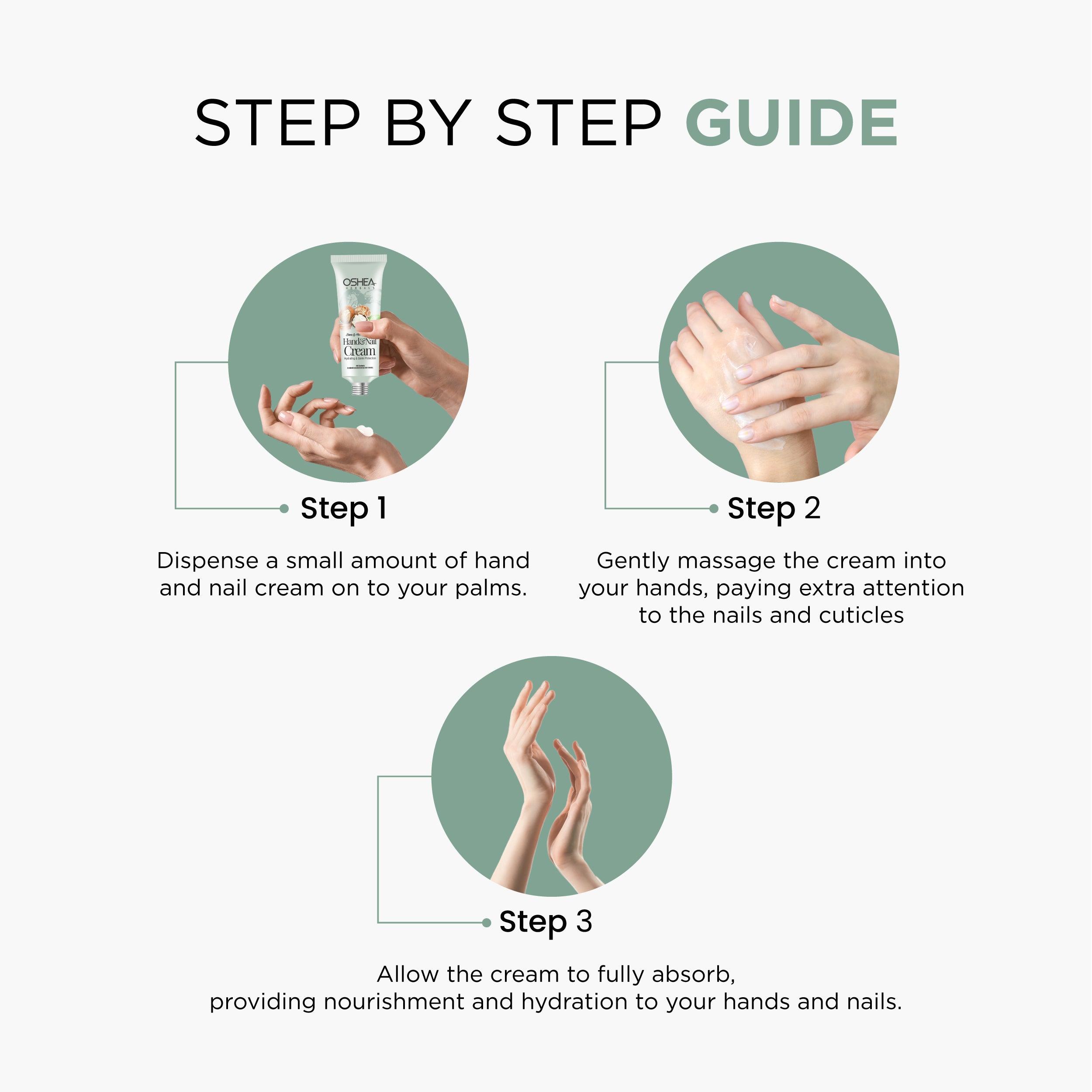 Shea & Moringa Butter Hand Cream & Nail Cream