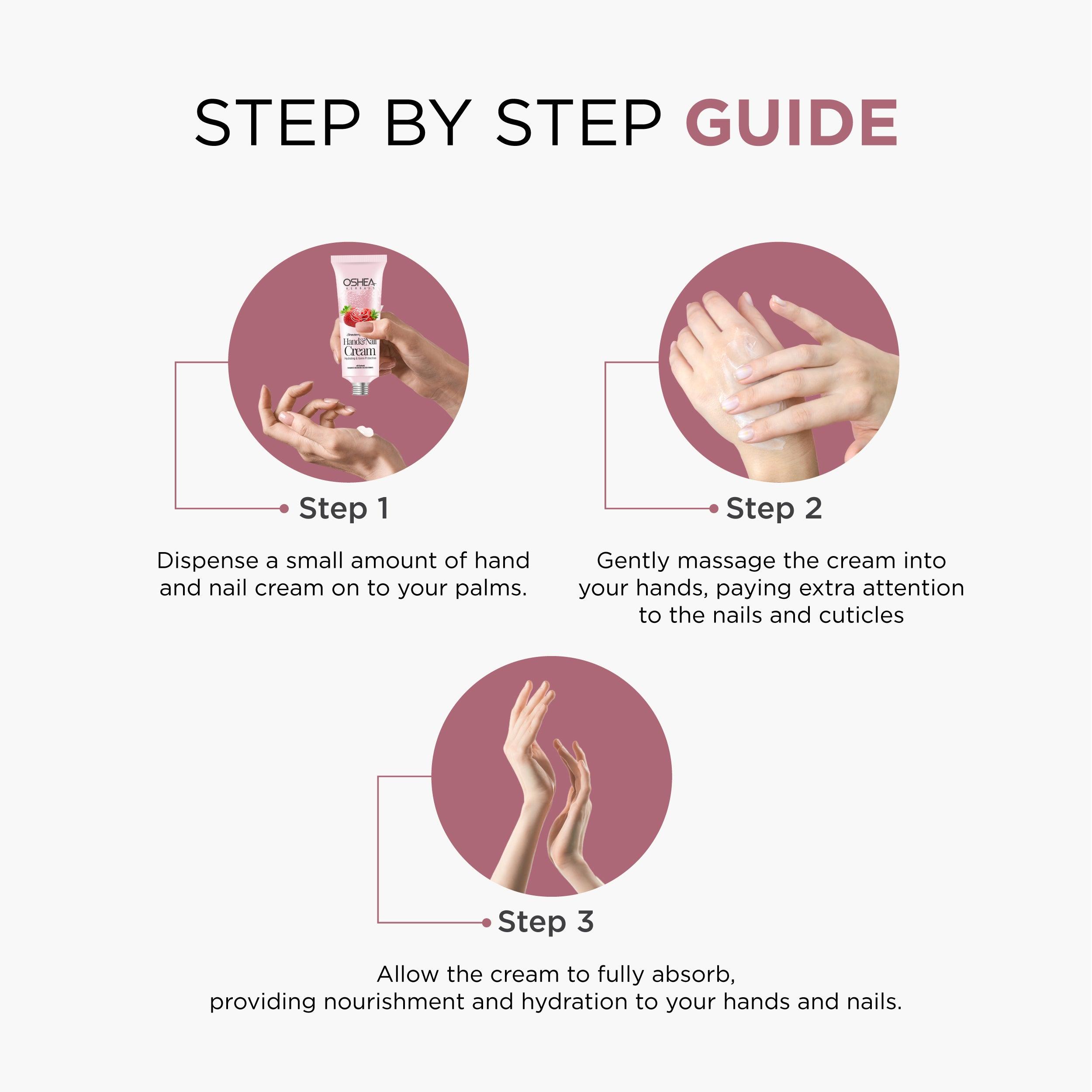 Strawberry & Rasehip Hand Cream & Nail Cream