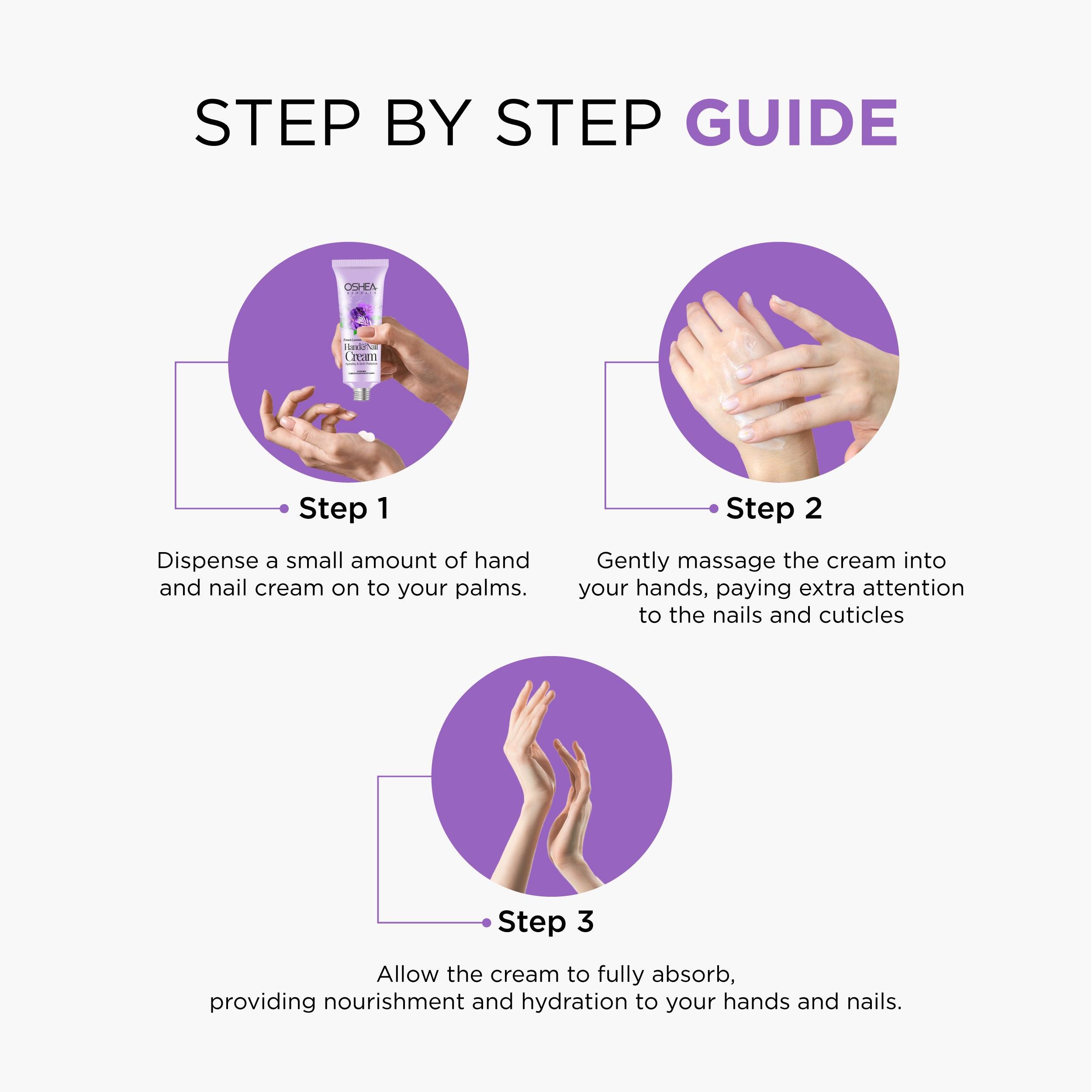 French Lavender & Vitamin -E Hand Cream & Nail Cream