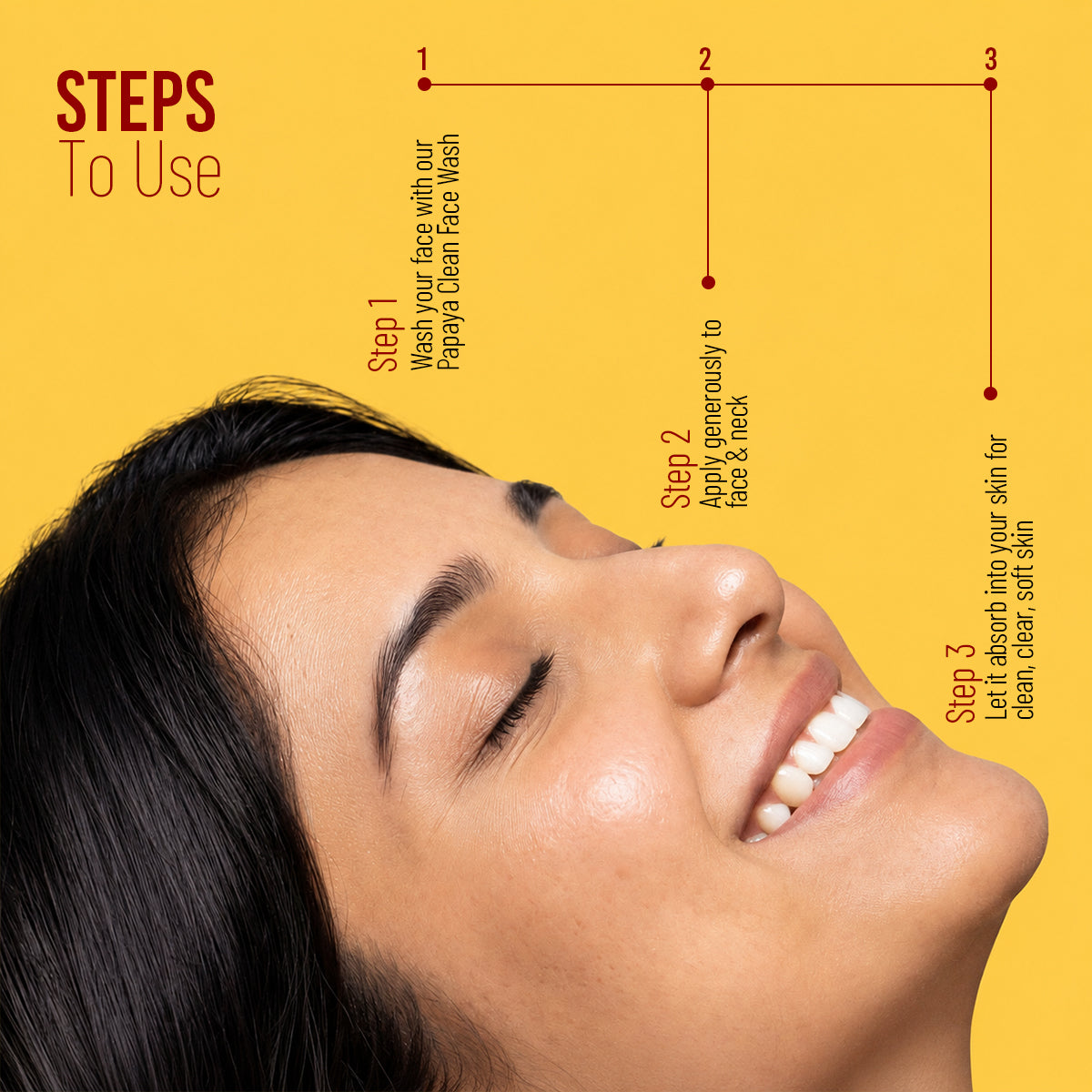 Papaya Clean Face Cream with Anti Blemish Formula