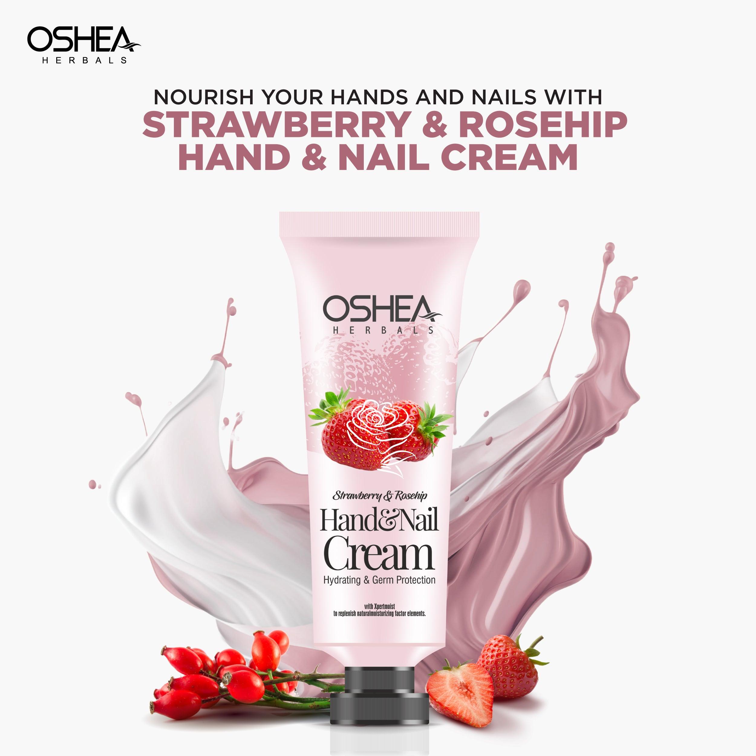 Strawberry & Rasehip Hand Cream & Nail Cream