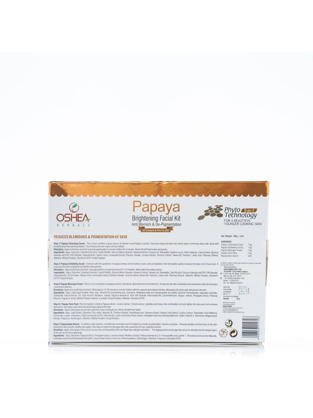 How to use Papaya Facial Kit