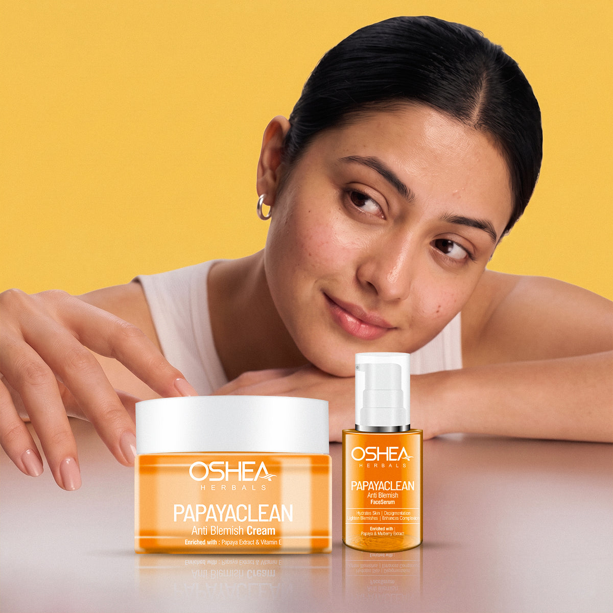Papayaclean Anti Blemish Cream + Papaya Serum Combo