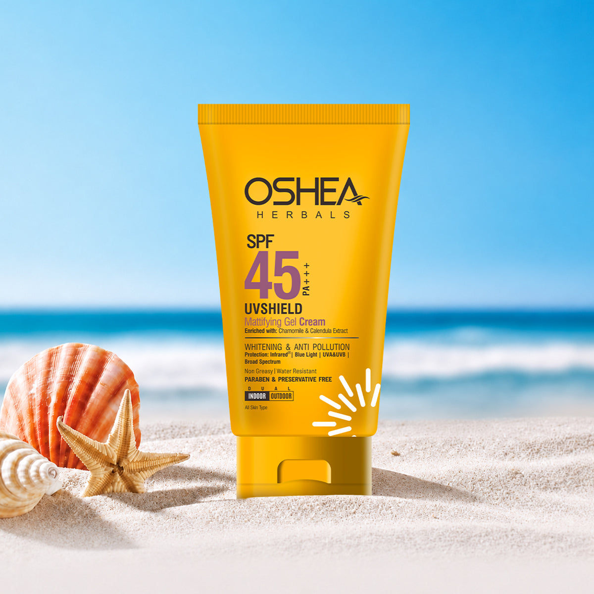 Uv Shield Mattifying Gel Cream SPF 45 PA +++
