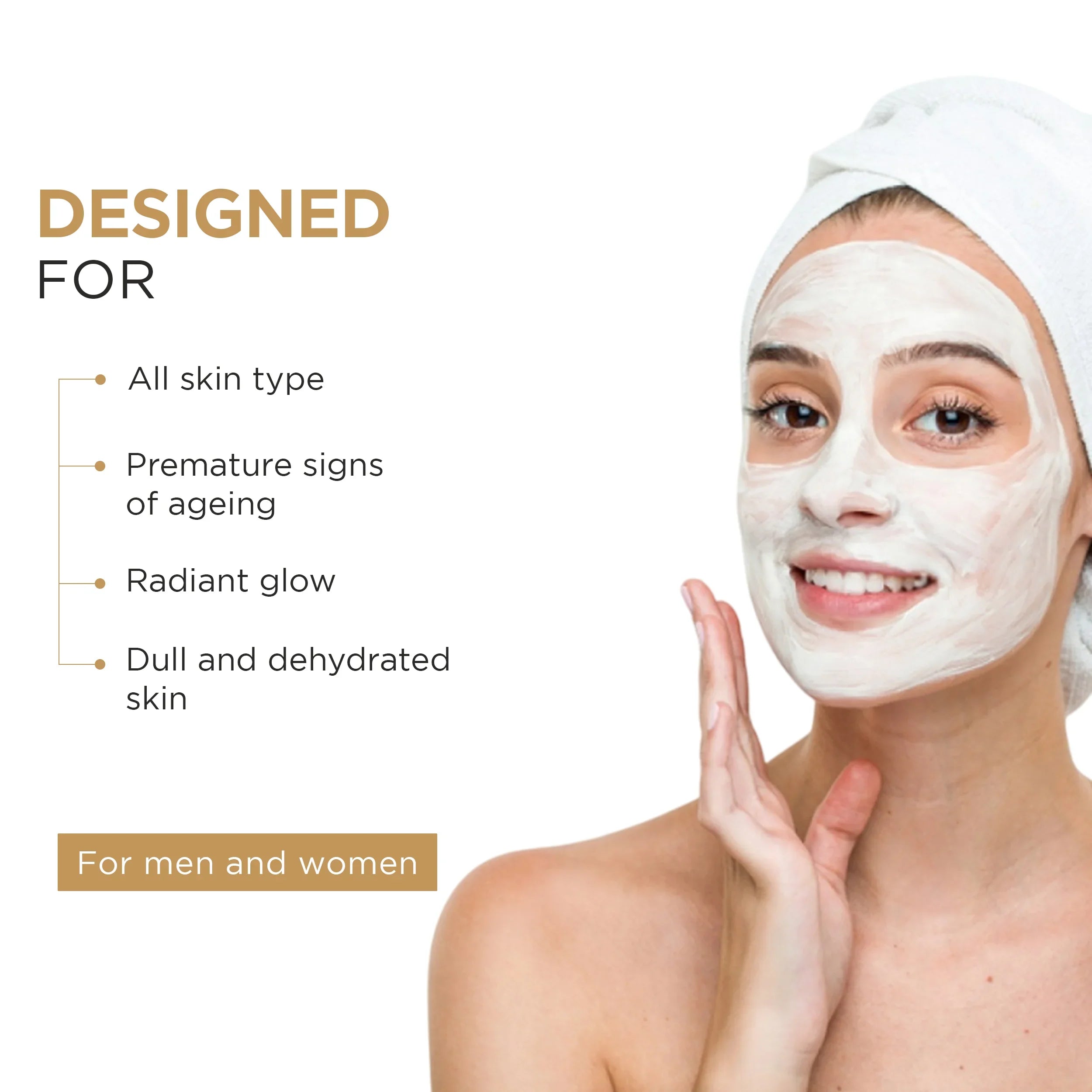 Almondfine Anti-Ageing Facepack(Tube)