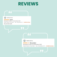 Amazon Reviews Vitamin C Brightening_Skin Illuminating Face wash Oshea Herbals