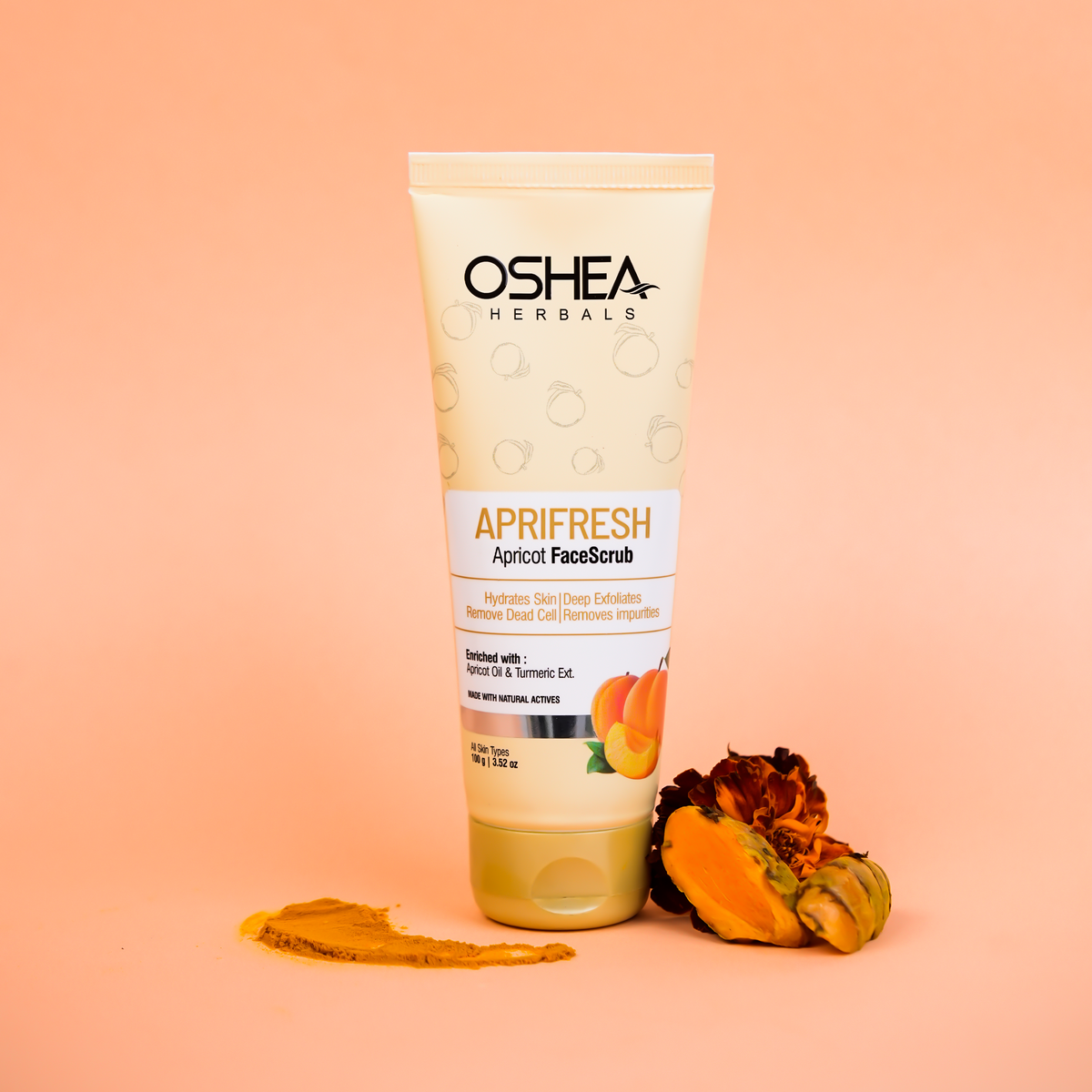 Aprifresh Apricot Face Scrub - Oshea Herbals